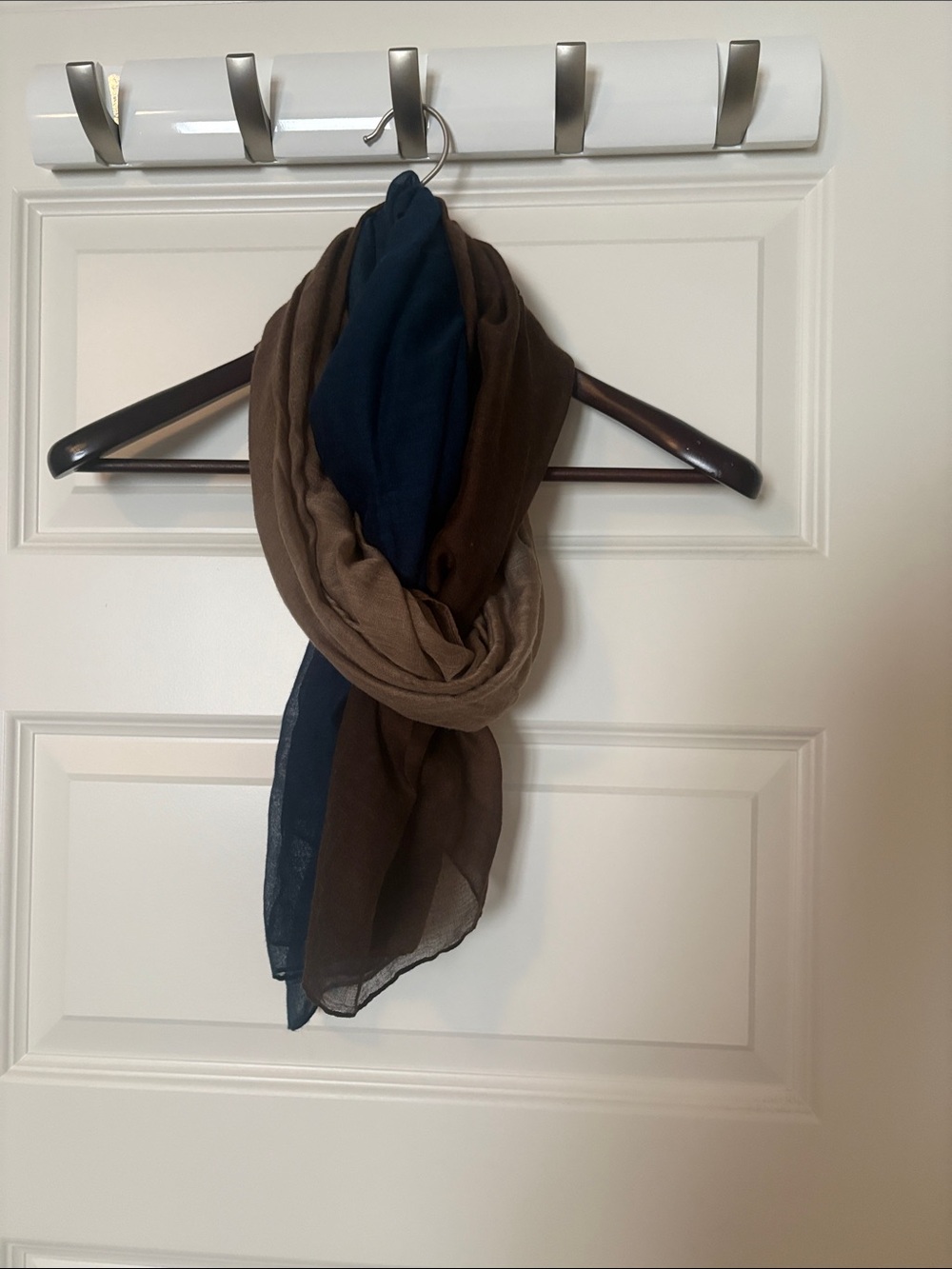 Lightweight Ombre Brown to Navy Women's Skirt